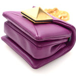 Nappa Micro One Stud Chain Bag Prune