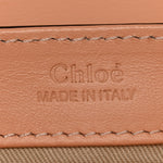 Calfskin Crocodile Embossed Mini C Double Carry Milky Orange