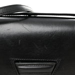 Calfskin Small Barcelona Shoulder Bag Black