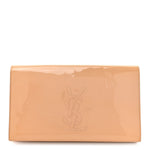 Patent Calfskin Monogram Large Belle De Jour Clutch Chair