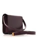 Box Calfskin Teen Classic Box Flap Bag Burgundy
