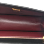 Caviar Quilted Small Chain Frame Flap Black