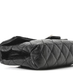 Glazed Calfskin Quilted 2.55 Reissue Flap Belt Bag Clutch 85 34 Black
