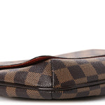 Damier Ebene Musette Tango Long Strap