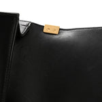 Galuchat Stingray Small Boy Flap Black
