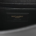 Grain De Poudre Small Classic Monogram Kate Satchel Black