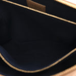 Lambskin Embossed Monogram Coussin PM Camel
