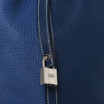 Taurillon Clemence Casaque Picotin Lock 22 MM Bleu Saphir Bleu Brighton