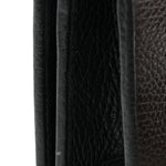Calfskin Mini GG Marmont Chain Wallet Black
