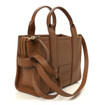 Grained Calfskin Small The Tote Bag Argan Oil