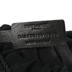 Chiffron Beaded Pochon Souple Bag Black