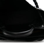 Nappa Intrecciato Medium Andiamo Shoulder Bag Black