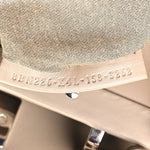 Vitello Morgan Shiny Nappa Medium Peekaboo Iconic Satchel Tortora