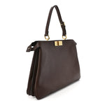 Vitello Large Soft Peekaboo Crosta Mogano