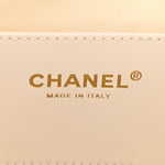 Braided Raffia Calfskin Quilted Small Chanel 25 Handbag White Black
