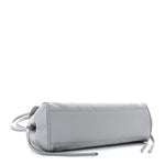 Grained Calfskin Urban Essentials Small Shopping Bag Grey