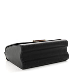 Epi Tortoiseshell Twist Shoulder Bag MM Black