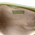 GG Grainy Calfskin Emblem Super Mini Shoulder Bag Sage Leaf