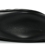 Calfskin Matelasse Small GG Marmont Chain Shoulder Bag Black