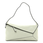 Calfskin Puzzle Hobo Light Celadon