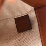 New Canvas Charisma Calfskin Crystal GG Monogram Mini Horsebit 1955 Shoulder Bag Camel Ebony