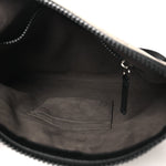 GG Supreme Monogram Flat Messenger Bag Black