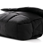 Nylon Intrecciato Padded Tech Cassette Bag Black