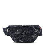 Denim Monogram Web Belt Bag Blue Multicolor