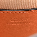 Patent Calfskin Small Tess Bag Canyon Sunset