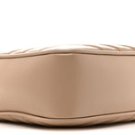 Calfskin Matelasse Monogram Lou Camera Bag Dark Beige