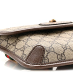 GG Supreme Monogram Neo Vintage Web Belt Bag Brown
