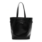 Calfskin Voyou Medium North South Tote Black
