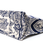 Canvas Embroidered Large Dioriviera Toile De Jouy Book Tote Blue