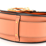 Patent Calfskin Small Tess Bag Canyon Sunset