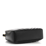 Calfskin Matelasse Monogram Lou Camera Bag Black