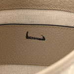GG Supreme Monogram Textured Dollar Calfskin Mini Jackie 1961 Hobo Beige Mystic White Oatmeal