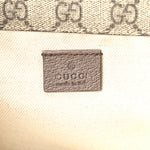 GG Supreme Monogram Web Small Neo Vintage Double Flap Messenger Bag Beige New Acero