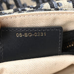 Oblique Saddle Bag Blue