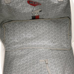 X PEANUTS Goyardine Reversible Anjou GM White