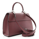 Carat Calfskin Rejane PM Wood Rose