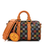 LV Vers Damier Ebene Keepall Bandouliere 25