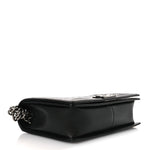 Caviar Quilted New Medium Boy Flap Black