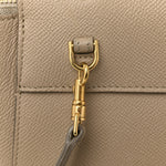 Grained Calfskin Nano Belt Bag Light Taupe