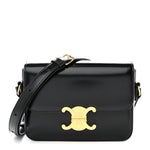 Shiny Calfskin Teen Triomphe Black