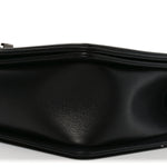 Calfskin Quilted New Medium Boy Flap Black