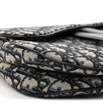 Oblique Saddle Bag Blue