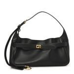 Smooth Calfskin Small Bel Air Shoulder Bag Black