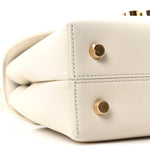 Smooth Satinated Calfskin Teen Nino Rice