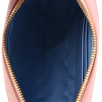 Dollar Calfskin Enamel Super Mini GG Marmont Chain Shoulder Bag Light Pink Blue