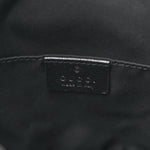 Econyl Nylon Monogram Off The Grid Drawstring Bucket Backpack Black